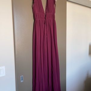 Lulu’s Burgundy Dress, sizeL (fits like M)